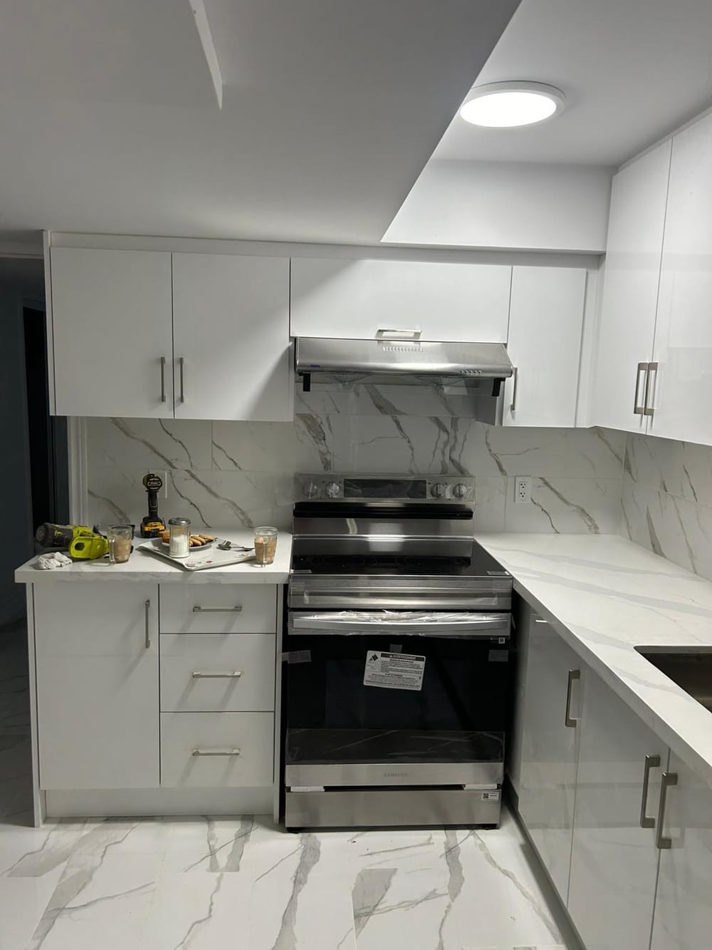 Modern White Kitchen